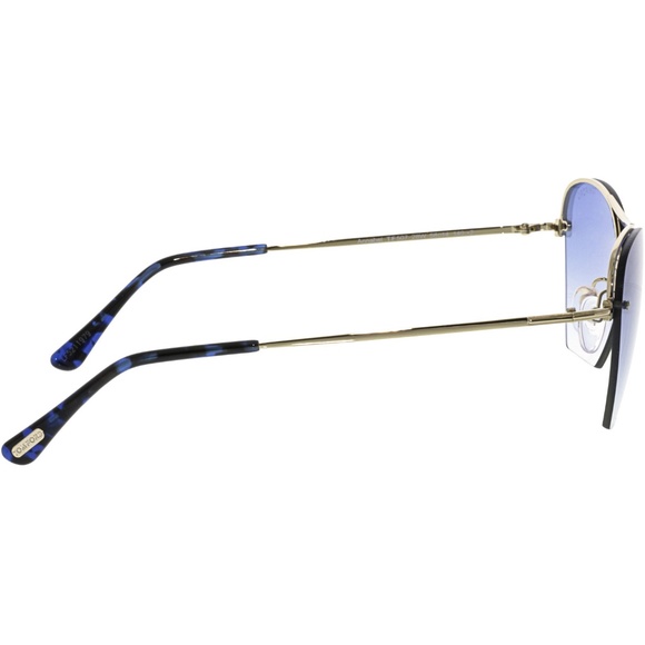 Tom Ford Women\'s Gold Semi-Rimless Sunglasses